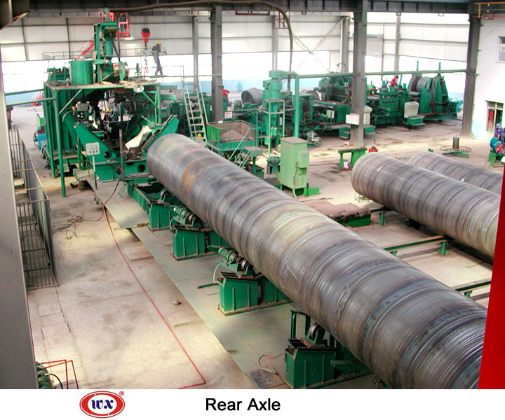SSAW pipe mill