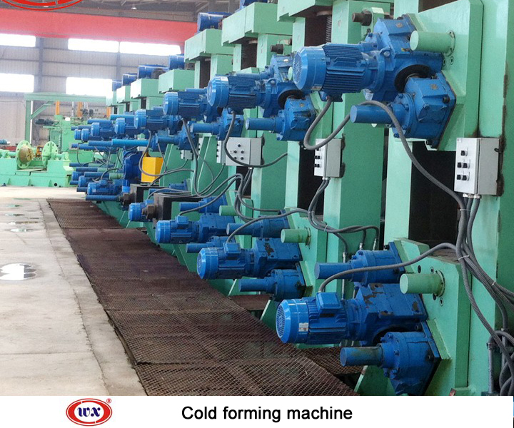 Cold forming steel mill