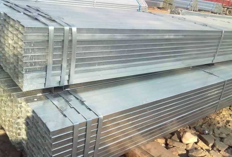hot dip galvanized rectangul steel pipe